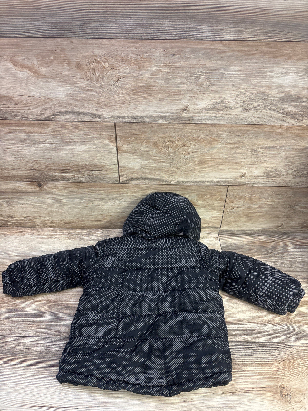 AQ Explore The Unknown Lined Puffer Jacket Black sz 2T