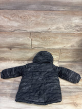 AQ Explore The Unknown Lined Puffer Jacket Black sz 2T