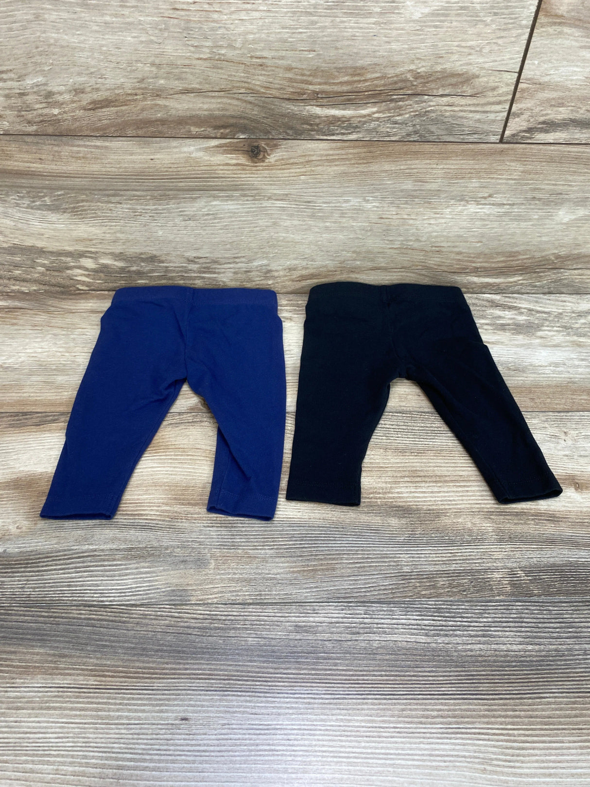 Cat & Jack 2pk Leggings Black/Navy sz 0-3m