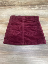 Cat & Jack Corduroy Skirt Burgundy sz 18m