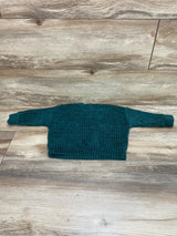 Cat & Jack Chenille Sweater Green sz 12m