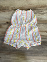 Carter's Striped Romper Pink sz 9m