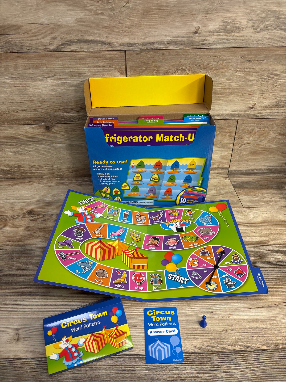 Lakeshore Word Work Folder Game Library