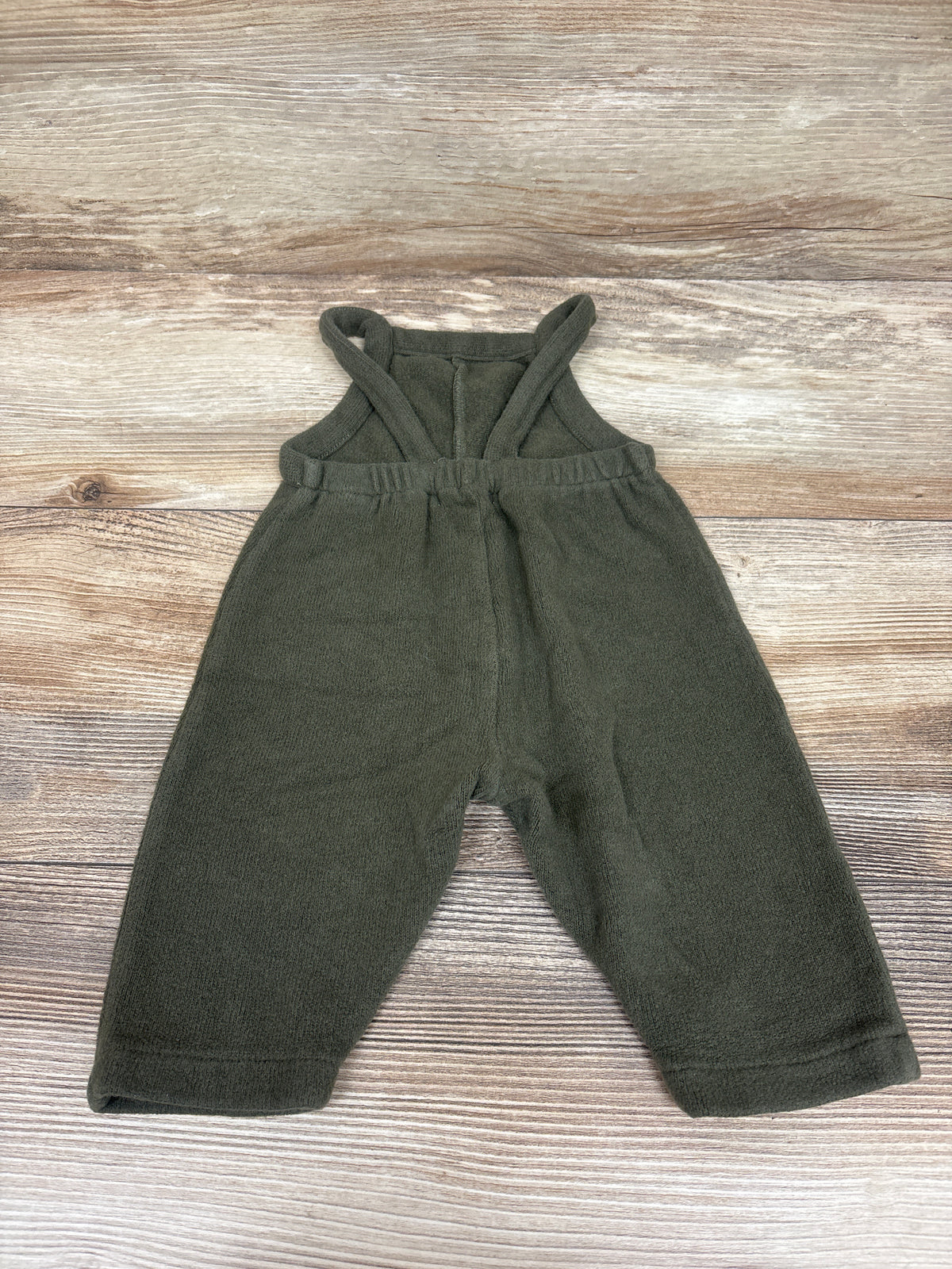 Zara Soft Overalls Green sz 3-6m