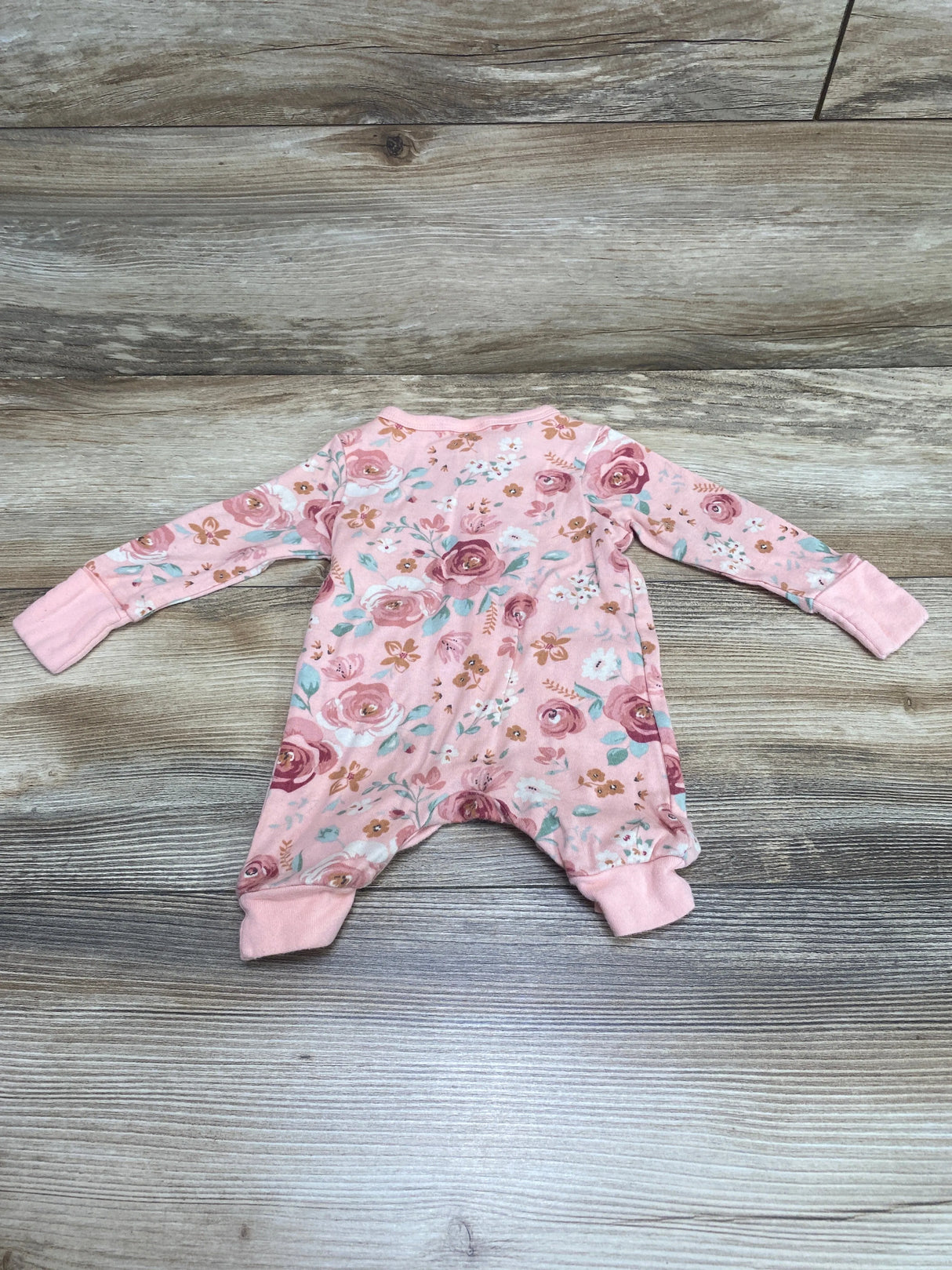 Modern Moments Floral Coverall Pink sz Newborn