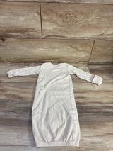 Carter's Striped Sleep Gown Beige sz 3m