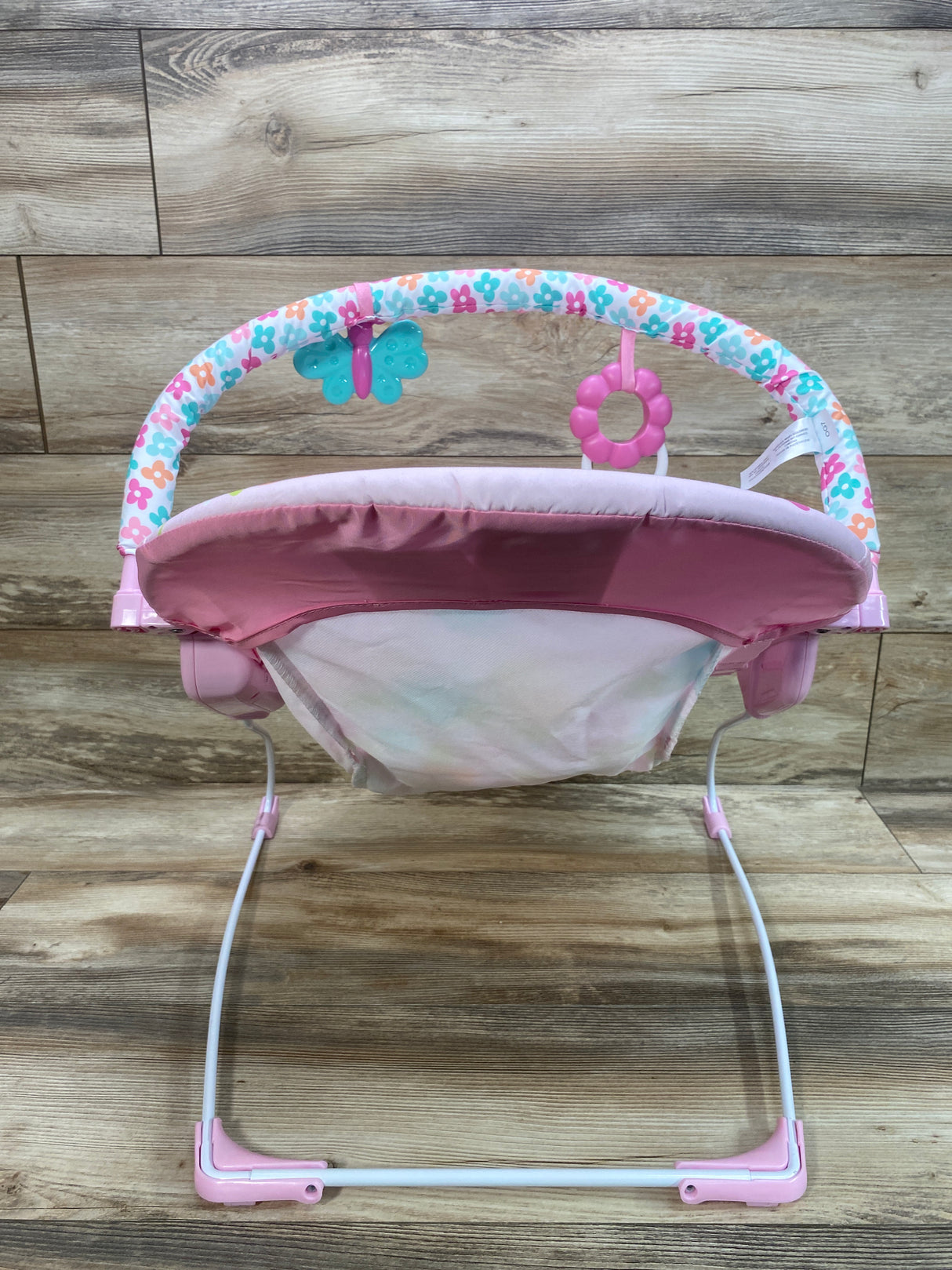 Bright Starts Fanciful Flowers Vibrating Pink Bouncer