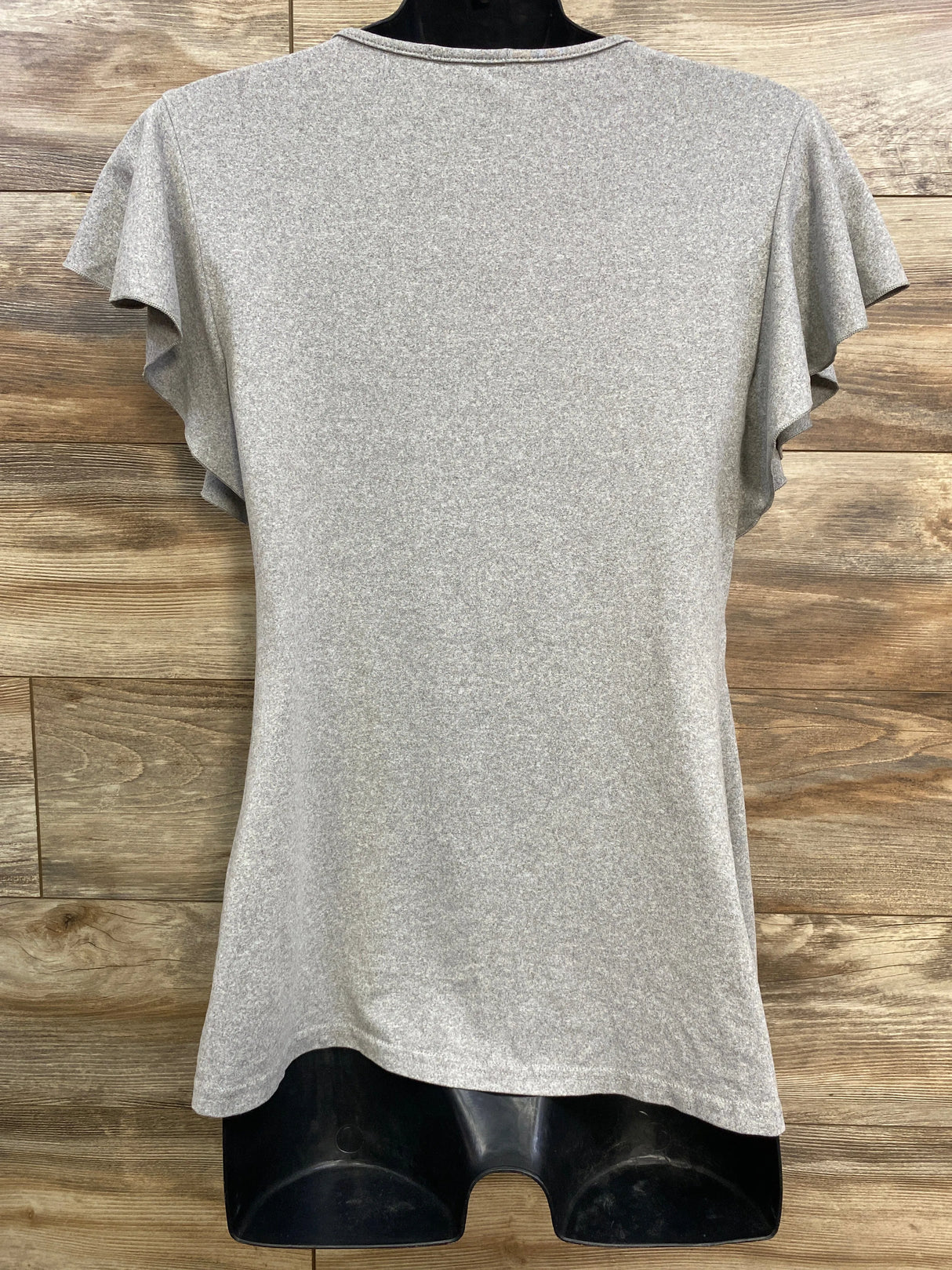 Ekouaer V-Neck Maternity Shirt Grey sz Medium