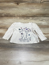 Baby Gap Bear Shirt Beige sz 6-12m