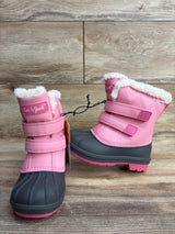 NEW Cat & Jack Denver Winter Boots Pink sz 9c