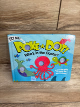 Melissa & Doug Poke-a-Dot: Who's in the Ocean? Board Book
