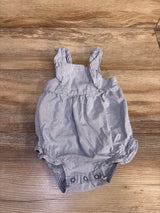 Carter's Striped Bubble Romper Blue sz 6m