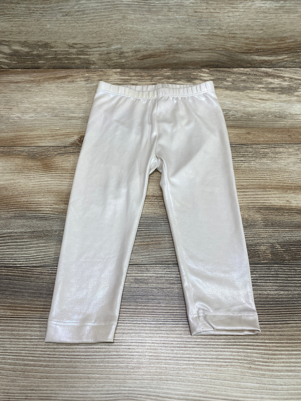 Old Navy Shimmer Leggings White sz 18-24m