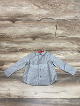 Cat & Jack Button-Up Shirt Grey sz 3T