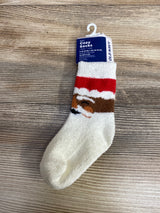 NEW Old Navy Baby Cozy Socks Santa sz 6-12m