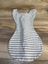 SwaddleDesigns Striped Transitional Swaddle Sack White sz 0-3m (6-14lbs)