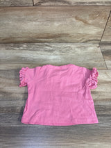 Cat & Jack Ribbed Shirt Pink sz 3-6m