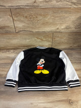 Disney Mickey Mouse Varsity Jacket Black sz 4-5T