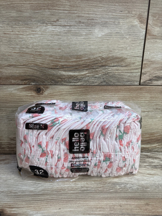 NEW Hello Bello Premium Diapers Size Newborn, 32ct - Me n Mommy To Be