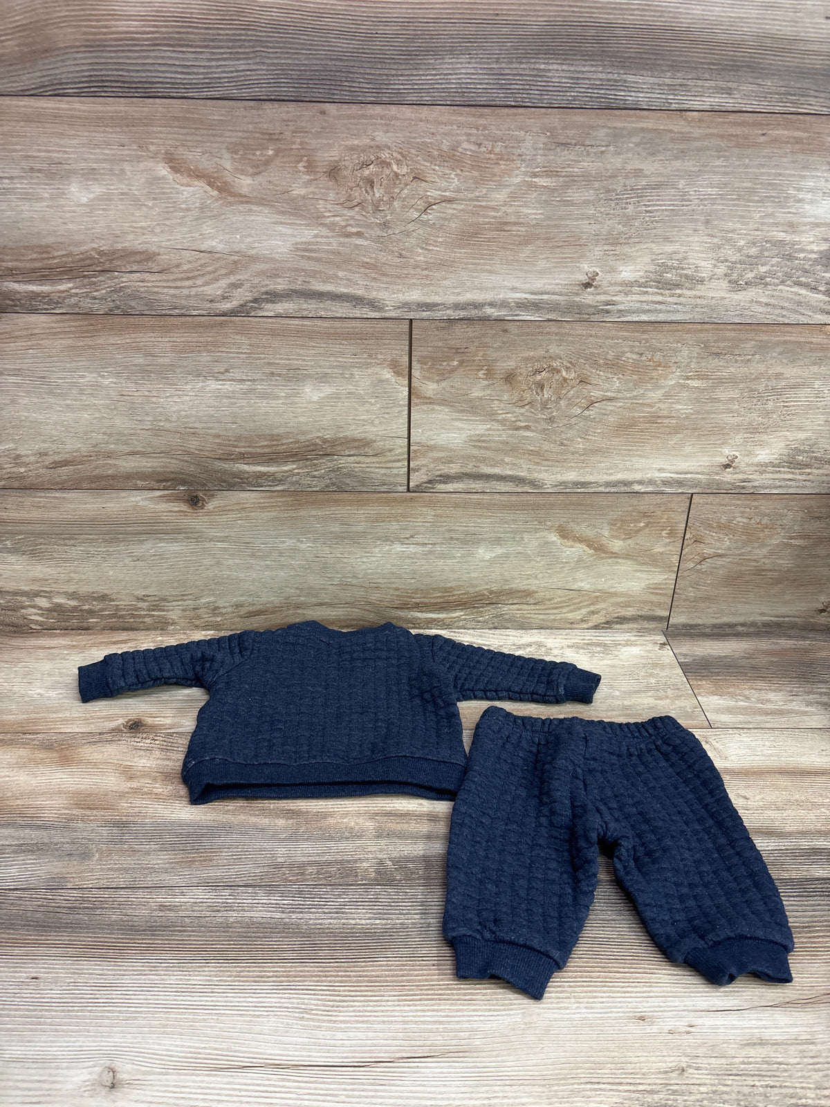 Tommy Hilfiger 2pc Sweatshirt & Jogger Set Navy sz 3-6m