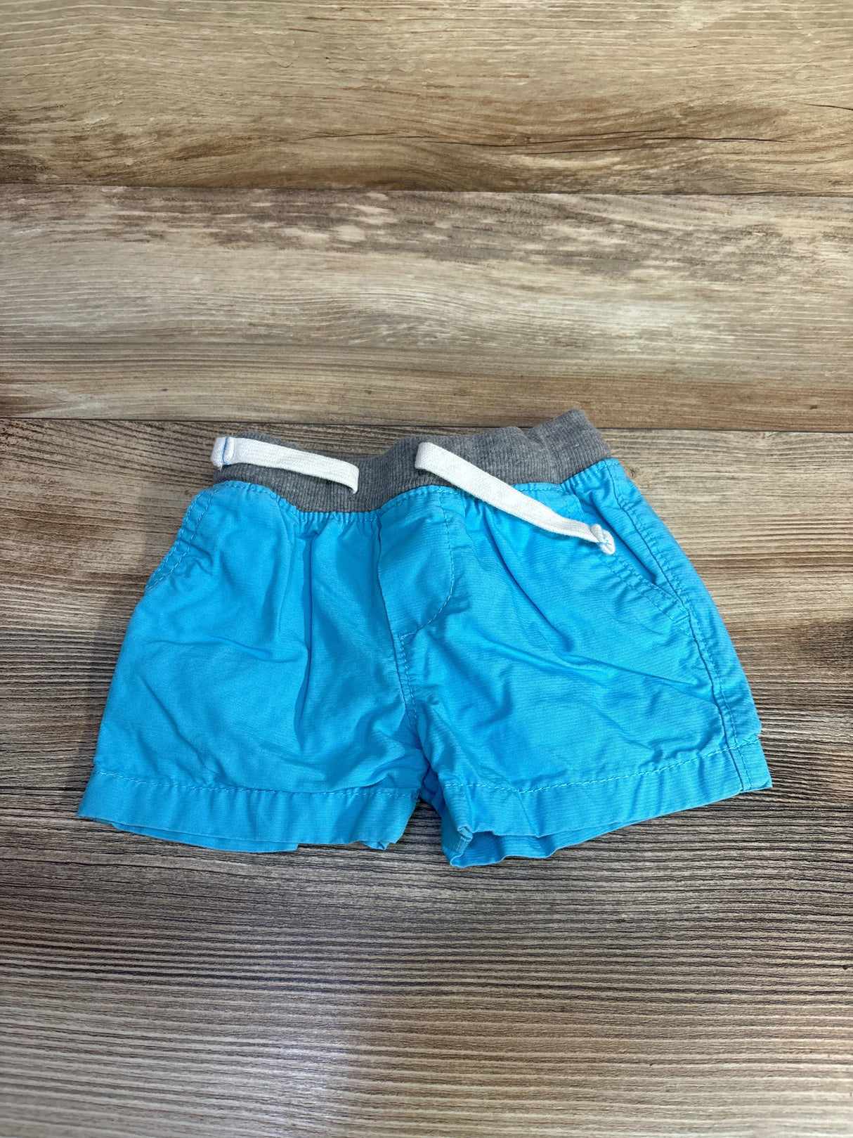 Carter's Drawstring Shorts Blue sz 6m - Me n Mommy To Be