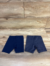Carter's 2pk Bike Shorts Blue sz 9m