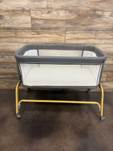 Jimglo 3-in-1 Baby Bassinet, Bedside Sleeper & Rocking Bassinet Grey