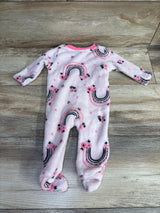 Zak & Zoey Zebra Blanket Sleeper Pink sz 0-3m