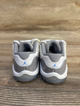 Air Jordan 11 Retro Low TD 'Cement Grey' Sneakers sz 3c