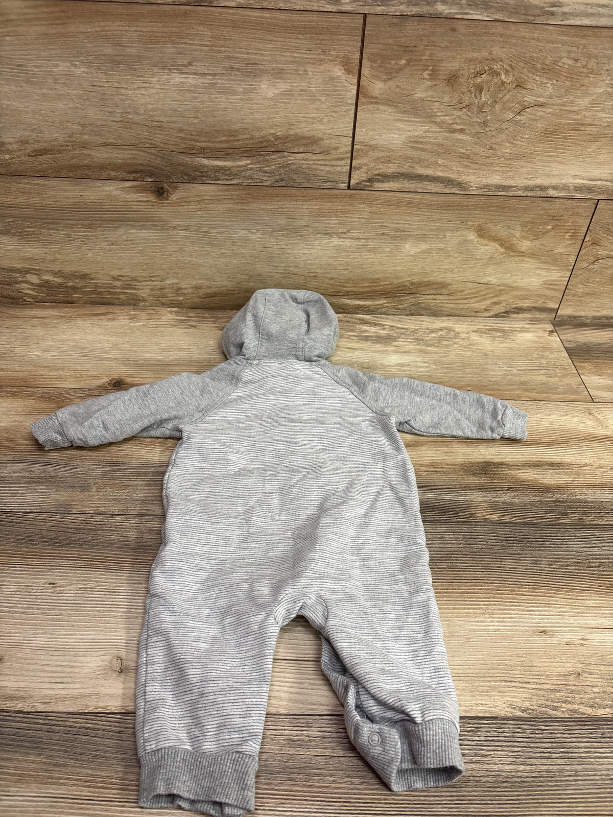 Where The Wild Things Are Henley Hooded Coverall Grey sz 6-9m