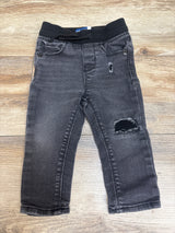 Old Navy Skinny Drawstring Jeans Black sz 12-18m