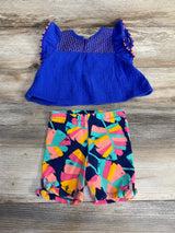 Cat & Jack 2pc Muslin Top & Shorts Blue sz 18m