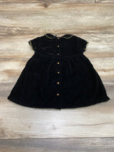 Louis * Louise Paris Black Velvet Dress sz 18m