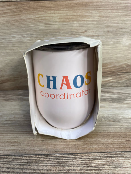 NEW Pearhead Chaos Coordinator Wine Tumbler 12oz - Me n Mommy To Be