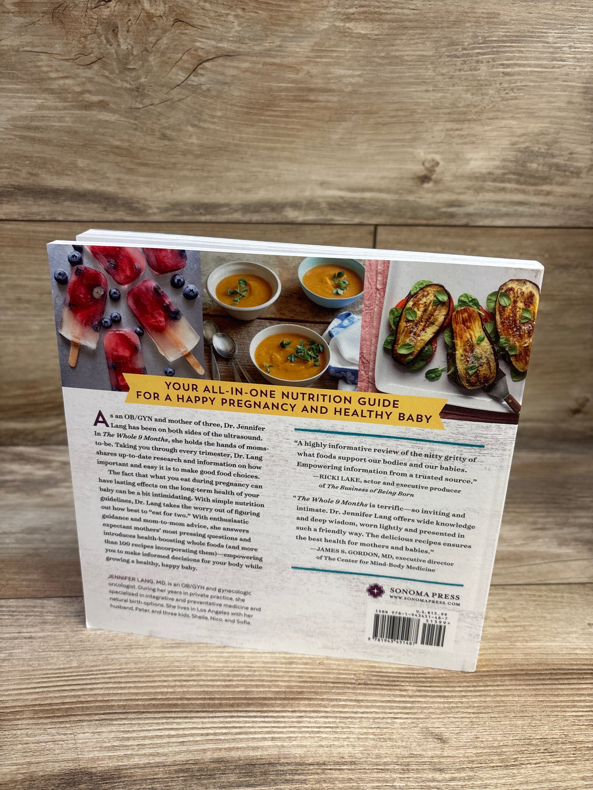 The Whole 9 Months: A Week-By-Week Pregnancy Nutrition Guide Paperback Book