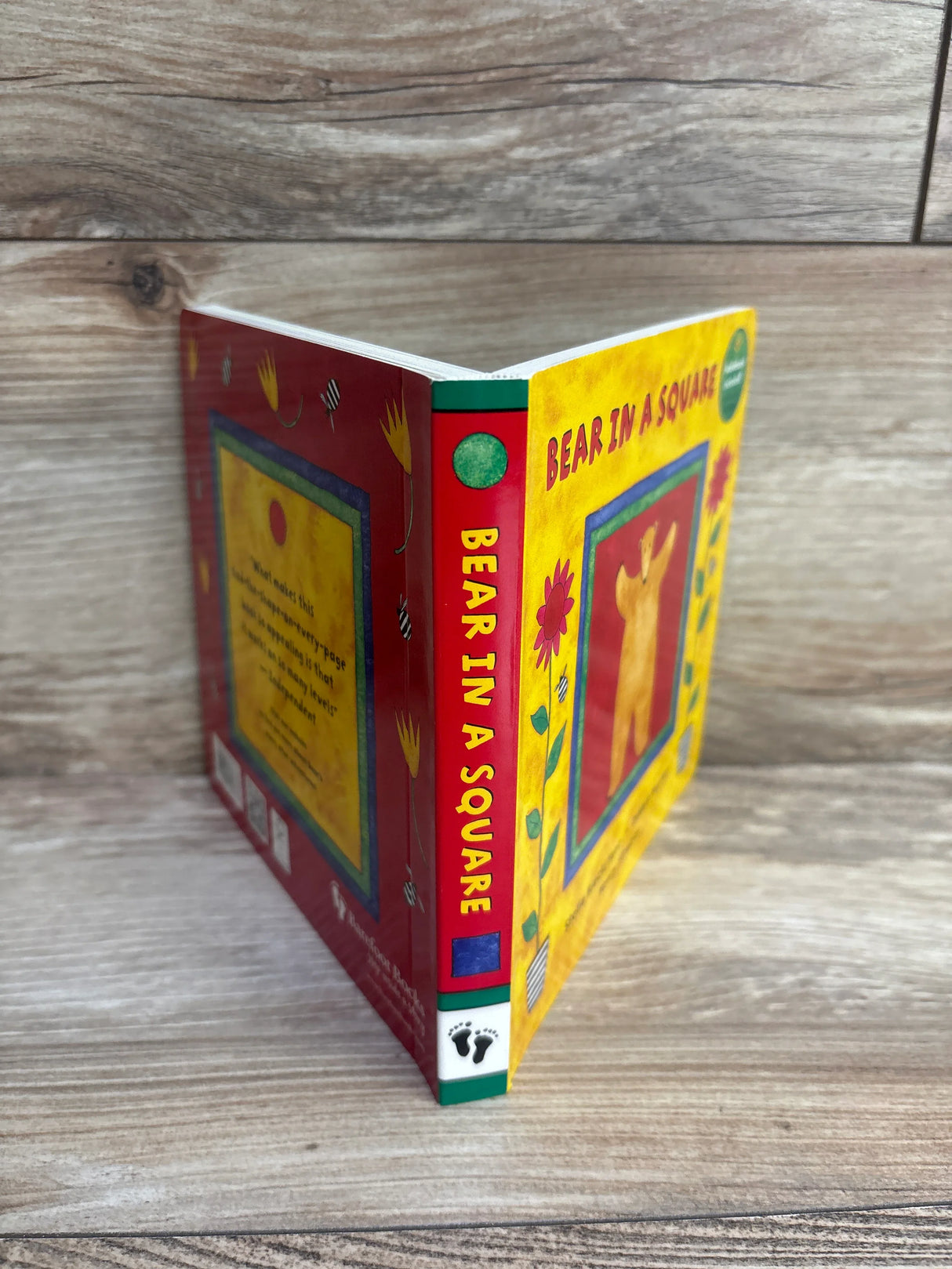 Barefoot Books Bear in a Square Board Book