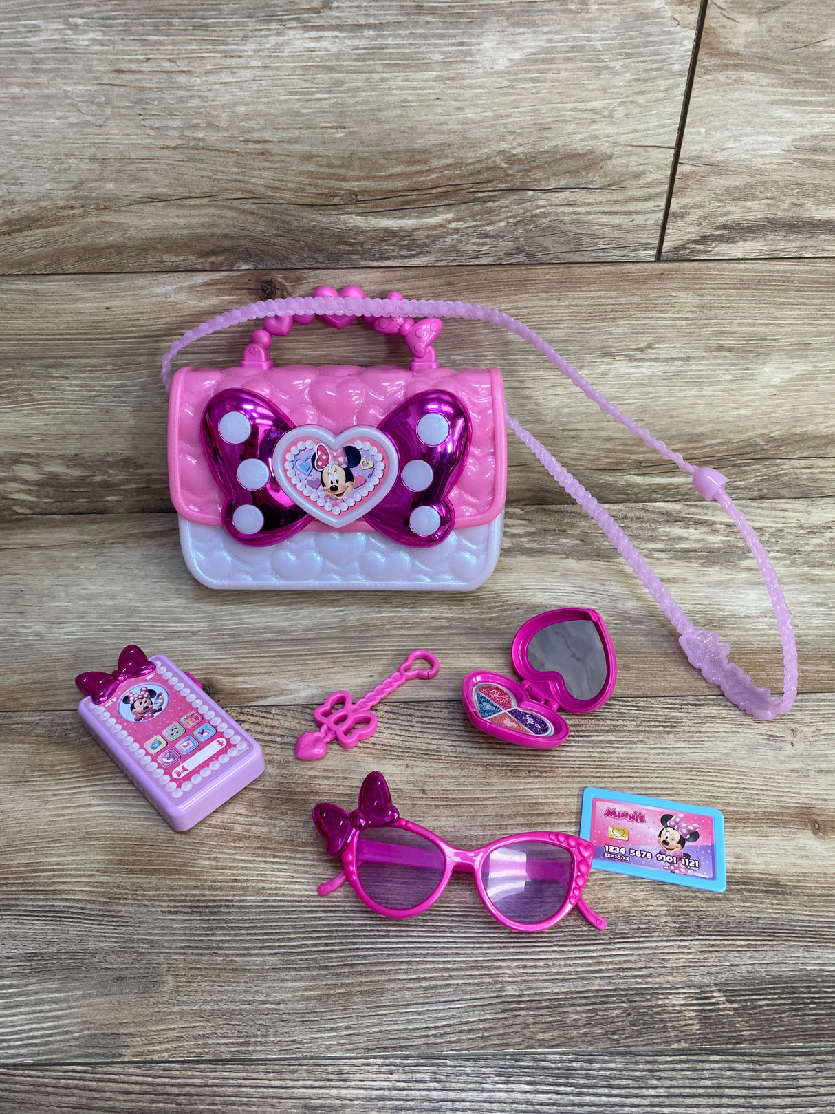 Disney Junior Minnie Mouse Bowfabulous Bag Set