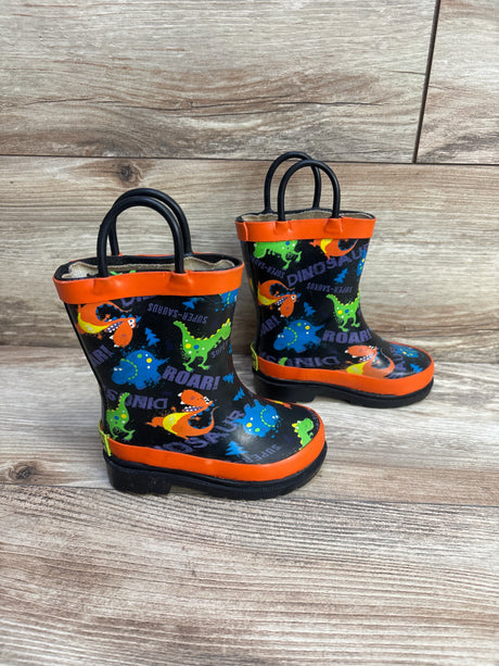 Western Chief Dinosaur Print Rain Boots sz 5/6c - Me n Mommy To Be
