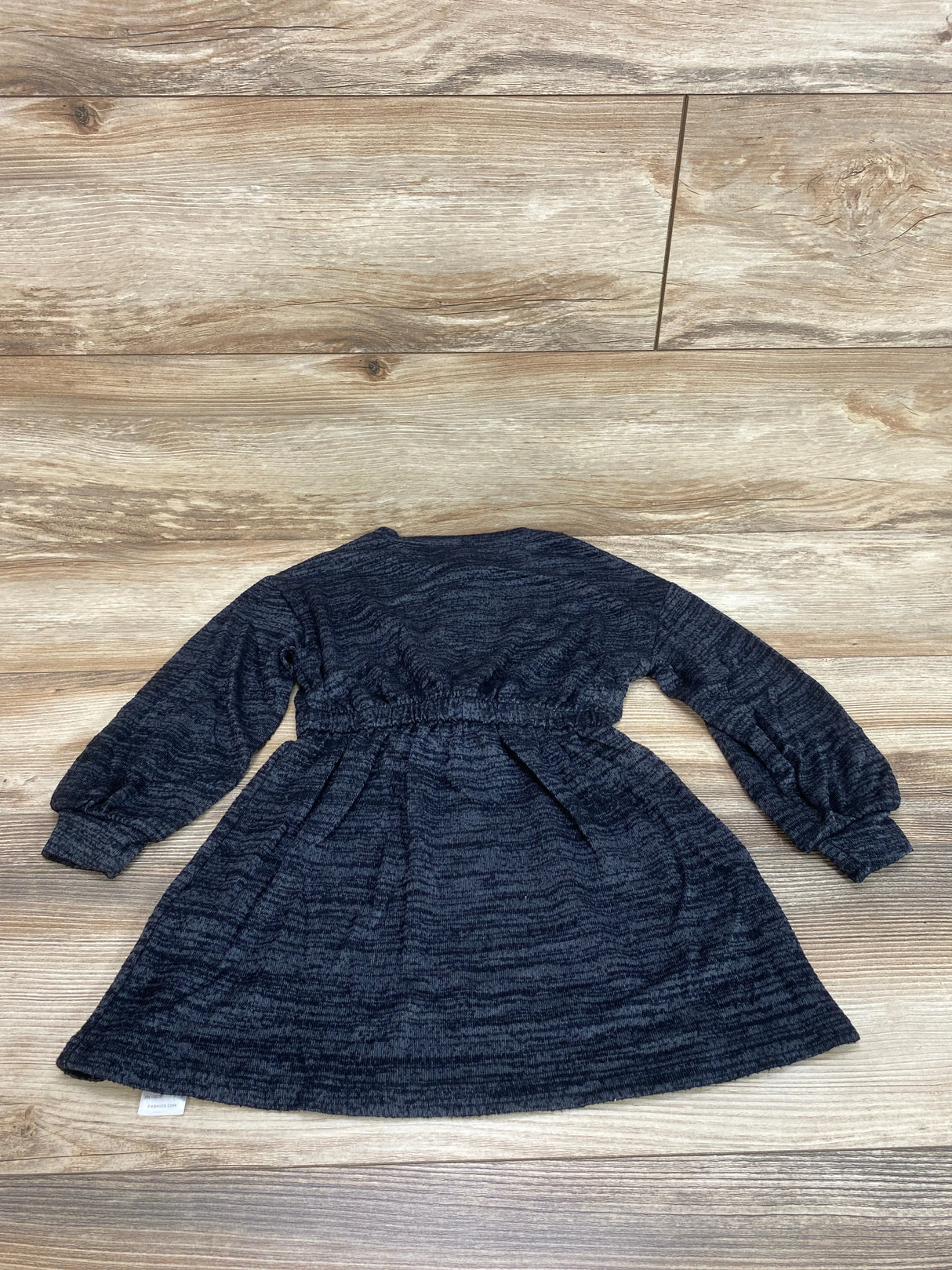 Fabkids Henley Dress Black sz 4-5T