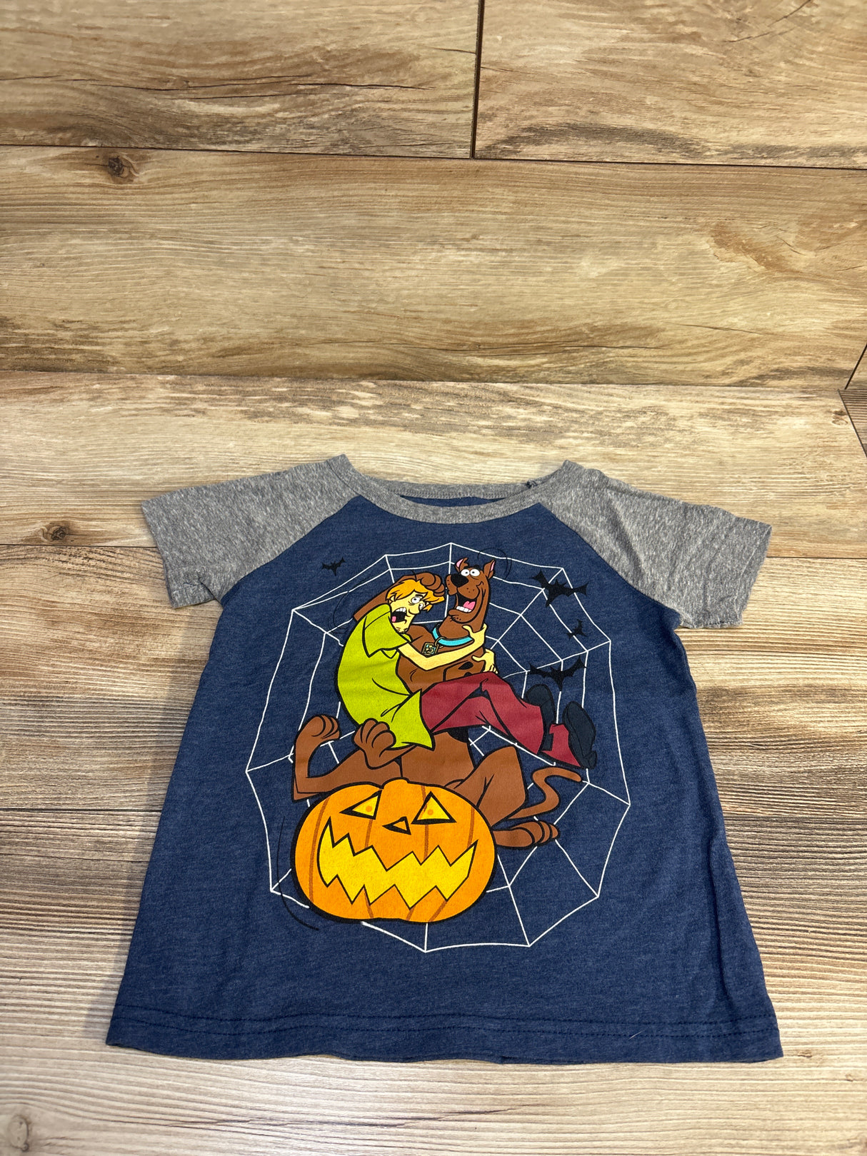 Jumping Beans x Scooby Doo Halloween Shirt Blue sz 3T