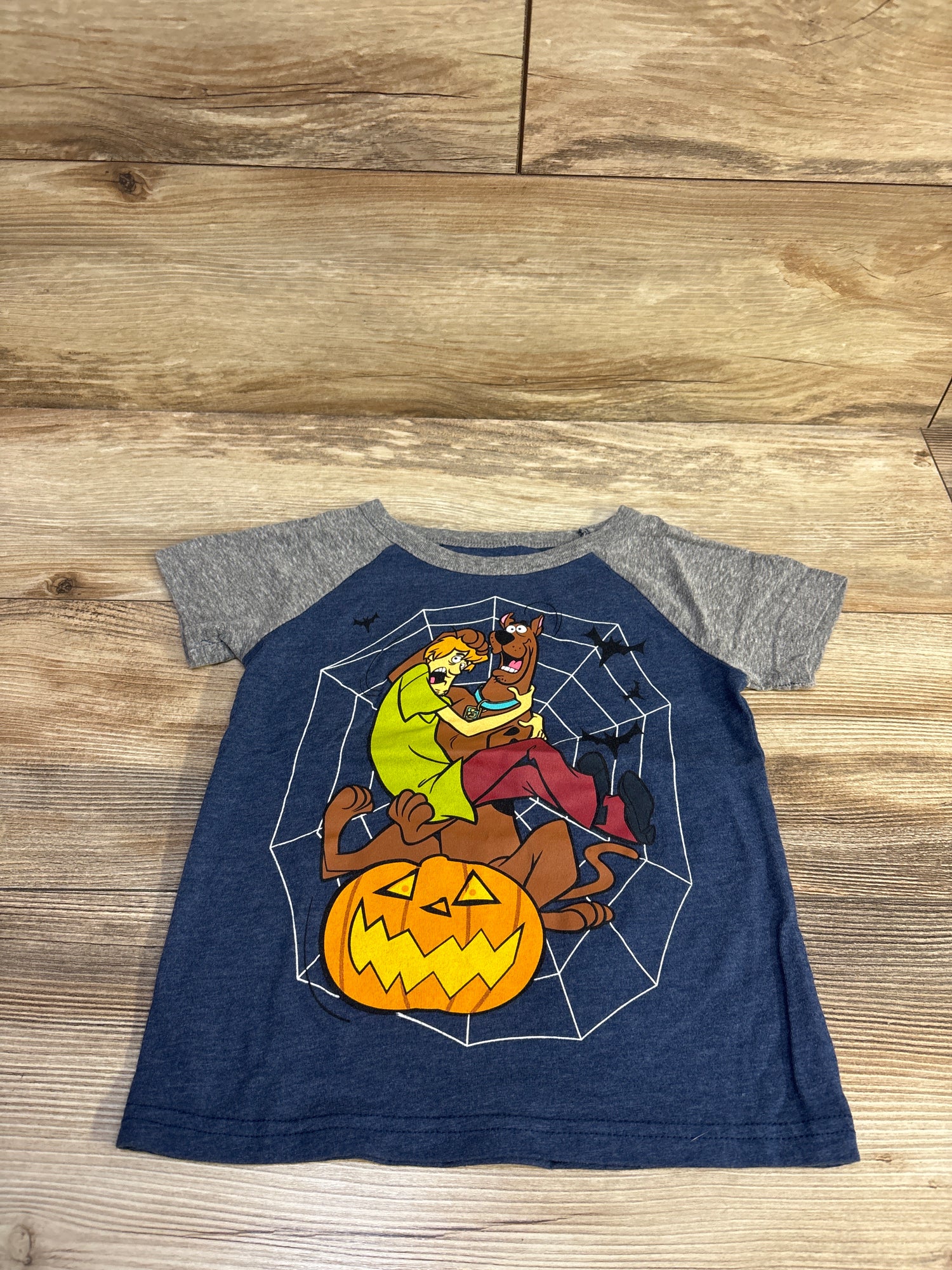Jumping Beans x Scooby Doo Halloween Shirt Blue sz 3T