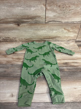 Tea Brand Dinosaur Coverall Green sz 6-9m