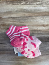 NEW Cat & Jack Super Soft Ankle Socks, Pink 2pk sz 2T-3T