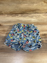 Litte Mickey Mouse Denim Shorts Blue sz 9-12m