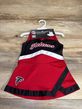 NEW NFL Atlanta Falcons 2pc Cheer Captain Jumper Dress sz 18m