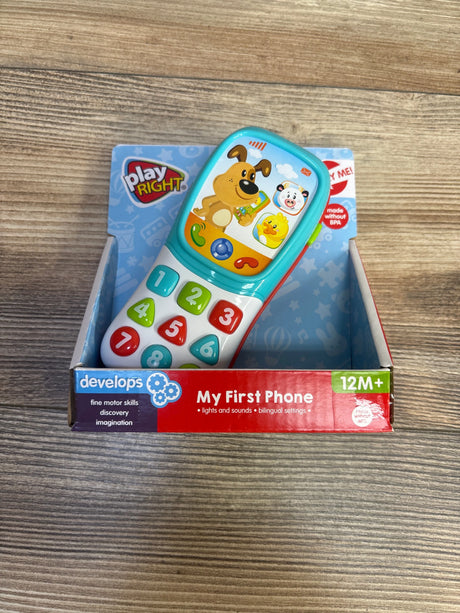 NEW Play Right My First Phone - Me n Mommy To Be