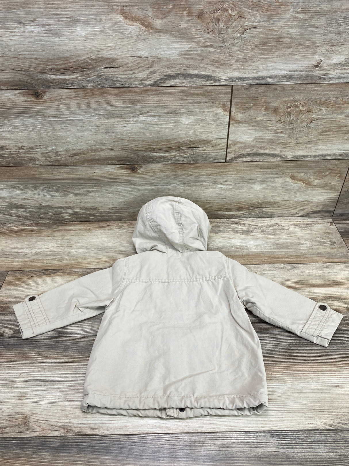 Zara Full Zip Jacket Beige sz 12-18m