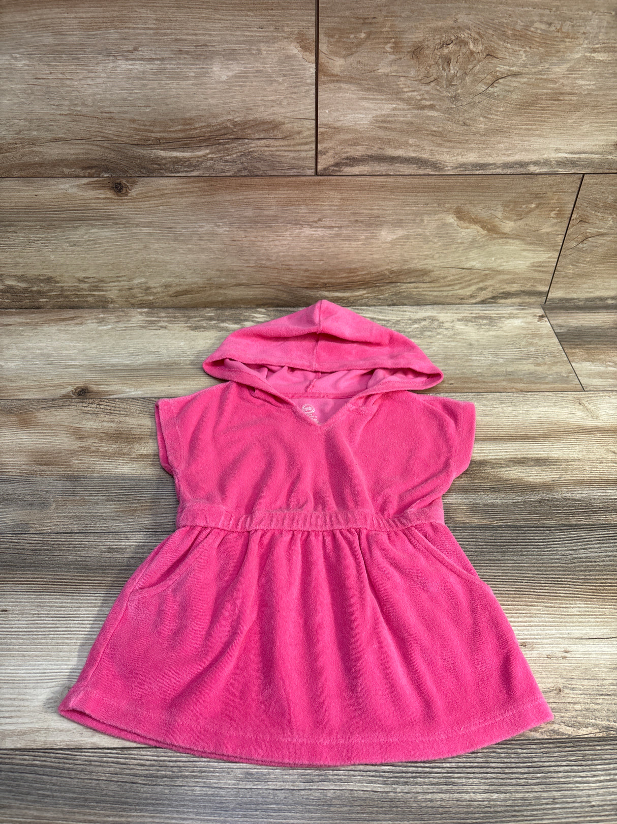 Wonder Nation Terry Cloth Swim Cover Up Pink sz 2T