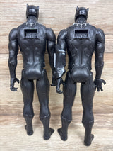 Marvel Avengers 2pk 12'' Black Panther Action Figures