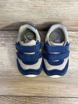 Stride Rite Mason Soft Sole Crib Shoes Navy Sz 4c